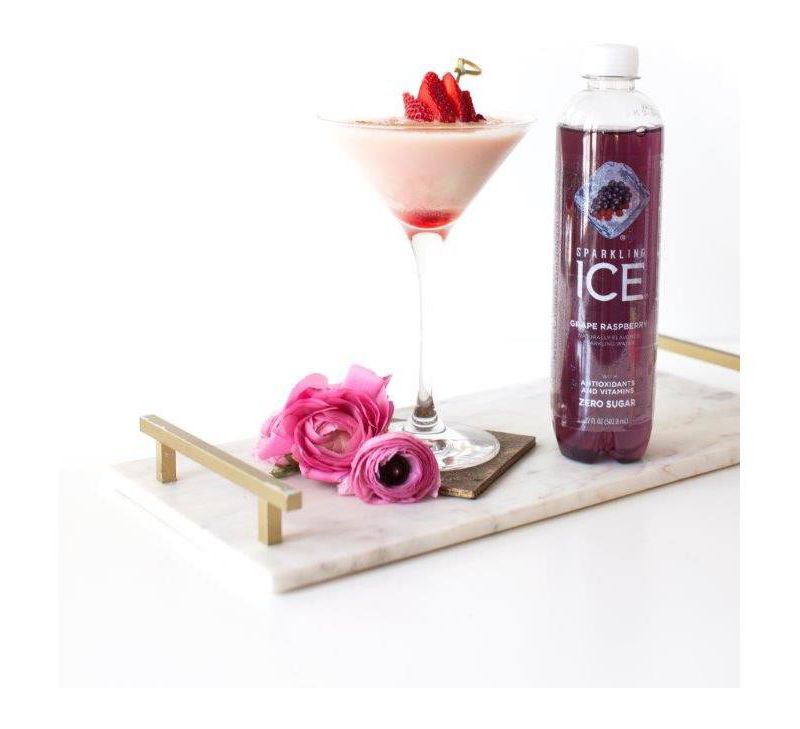 Sparkling Ice Grape Raspberry - 17 fl oz Bottle