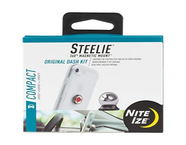 Nite Ize STCK-11-R8-11-Steelie Car Mount Kit for Cellphones-Retail Packaging