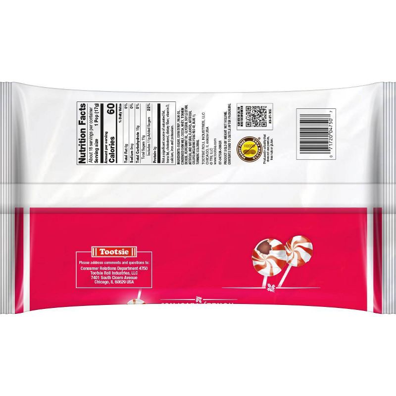 Tootsie Pop Holiday Candy Cane Pops - 9.6oz