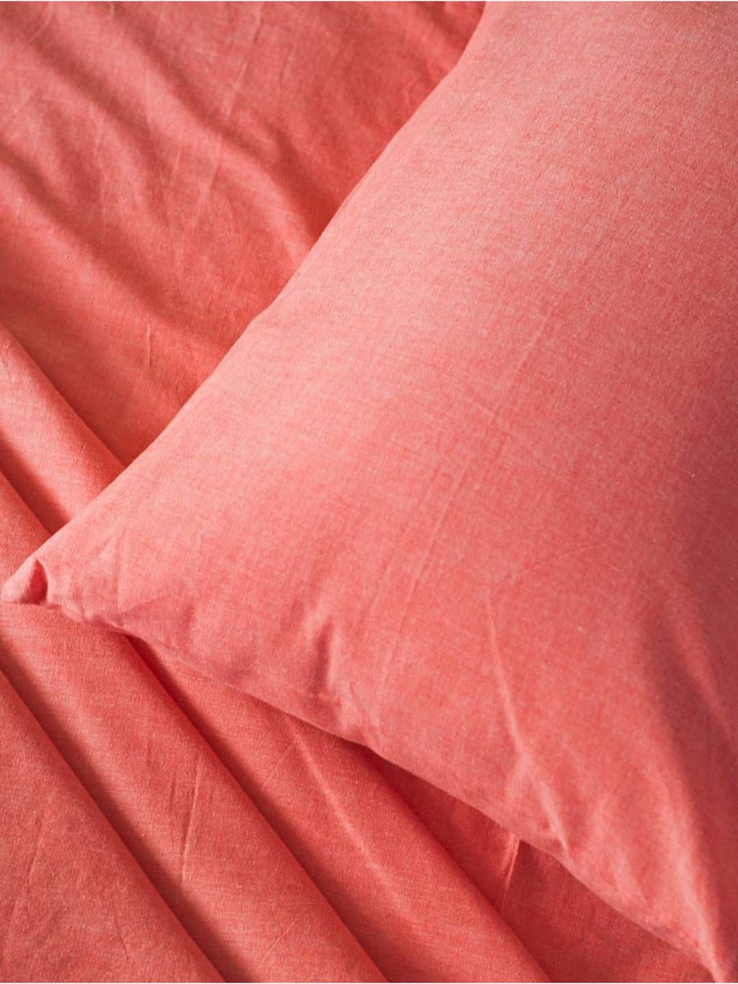Fabindia Coral Cotton 92 TC Single Bed Sheet With Pillow Cover