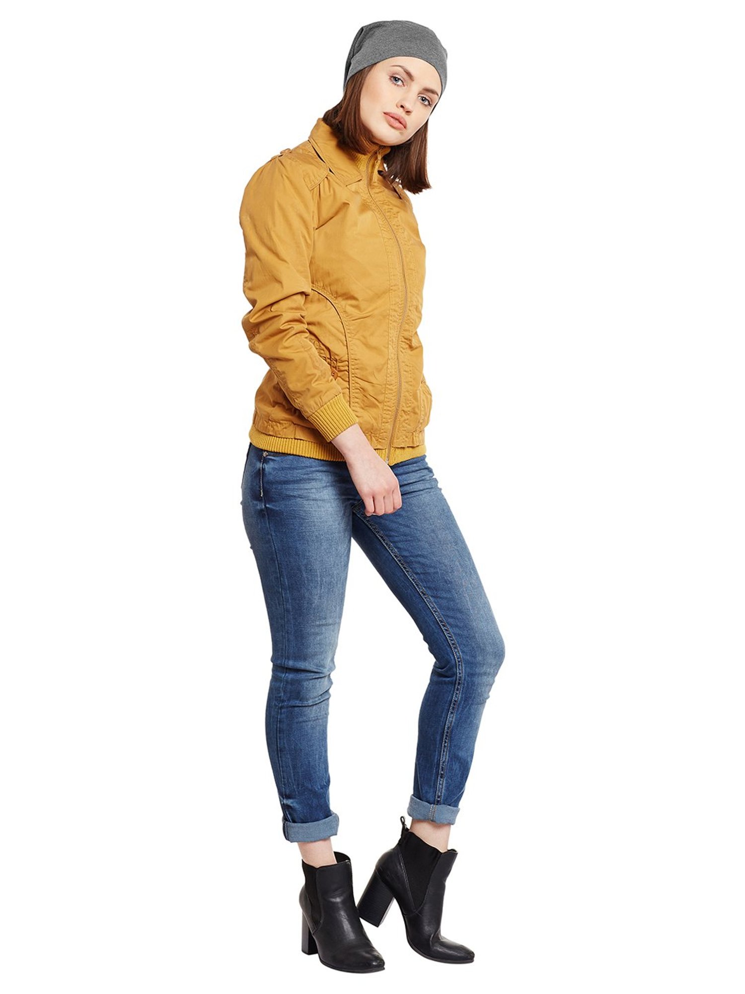 HauteSauce White Embellished Baseball Cap