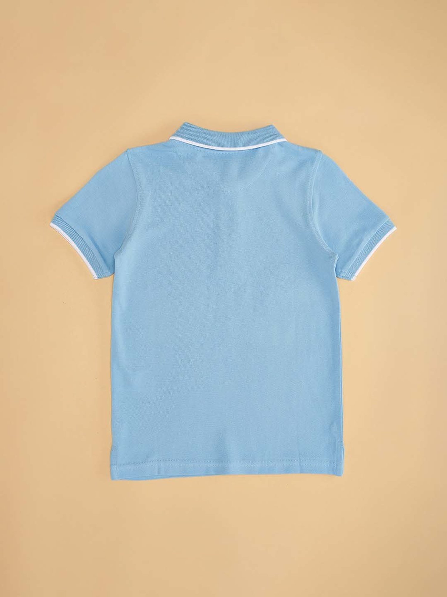 Pantaloons Junior Multicolor Cotton Striped Polo T-Shirt