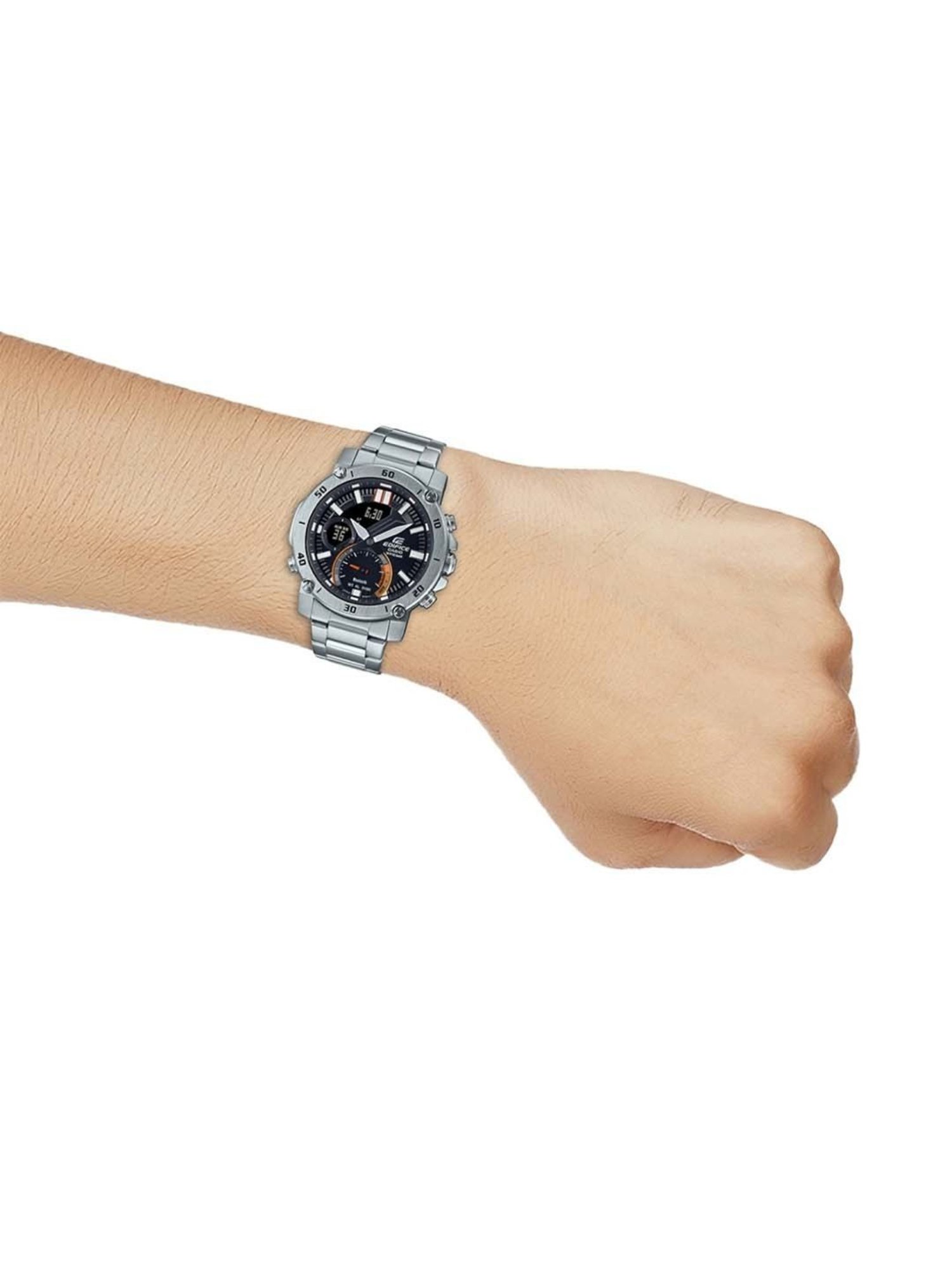 Sonata NP77070PP01 SF Analog-Digital Watch for Men