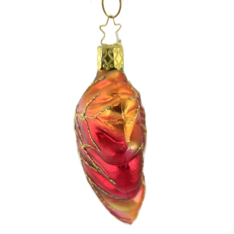 Ornaments To Remember Harvest Pumpkin Ivory Halloween Fall Gourd Vegetable  -  Tree Ornaments