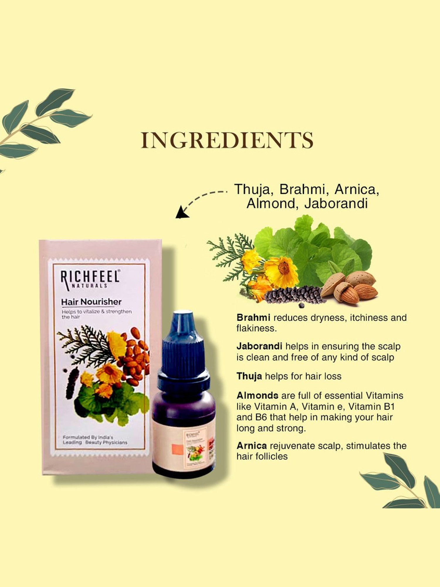 Richfeel Hair Nourisher - Pack of 3