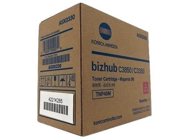 KONICA MINOLTA OEM Toner Cartridge, MAGENTA, yield 10,000 A5X0330