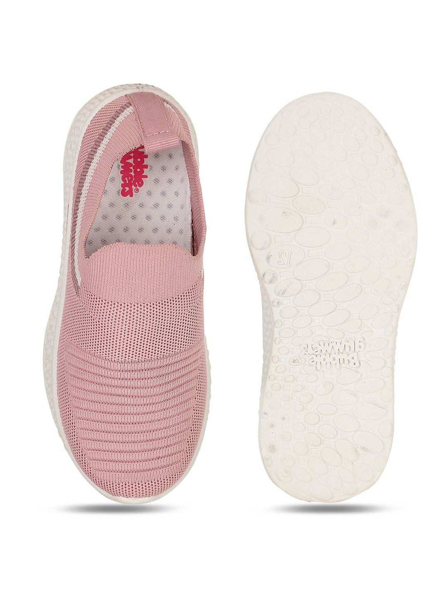 Bubblegummers by Bata Kids Pink Casual Slip-Ons