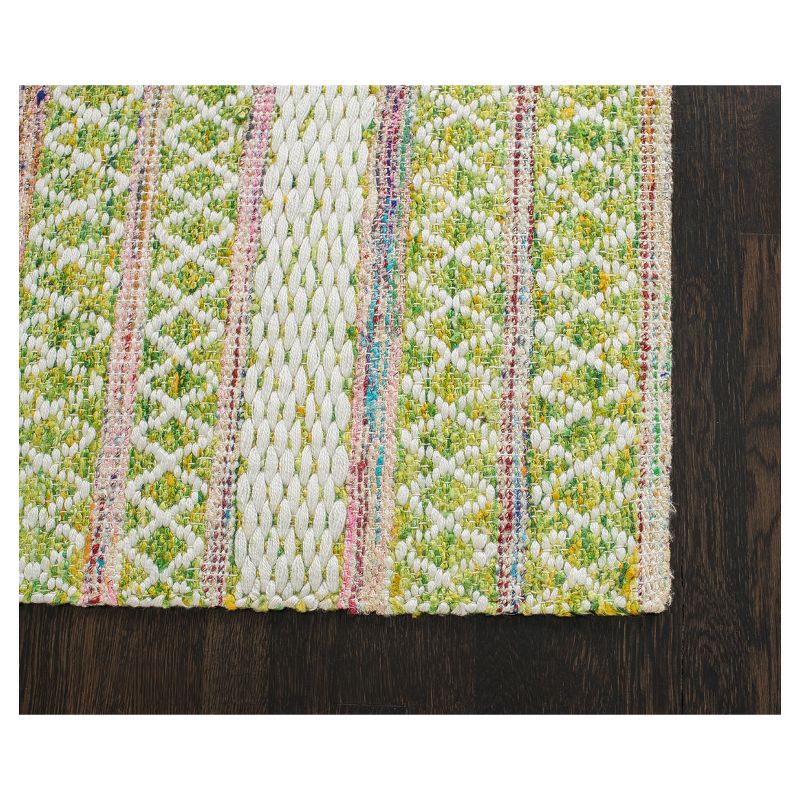 Stripe Woven Area Rug 5'X8' - Anji Mountain