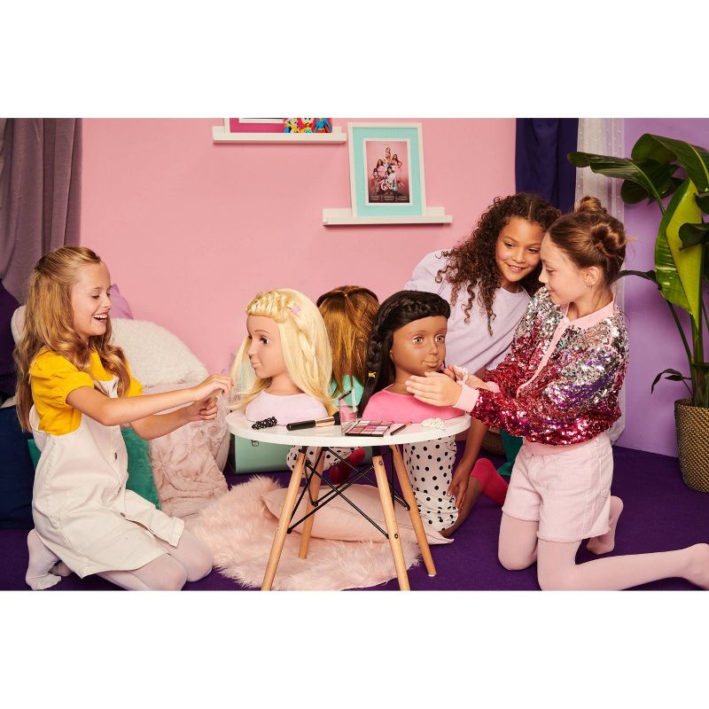 I'M A STYLIST Ella with Interchangeable Wig Styling Head – Blonde Hair