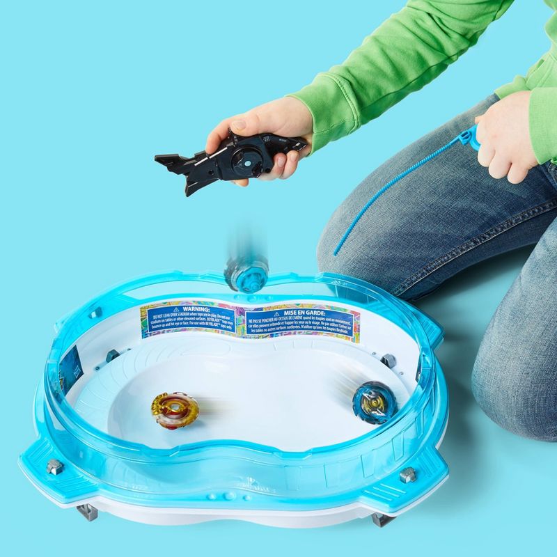 Beyblade Slingshock Driger F and HS Zone Balkesh