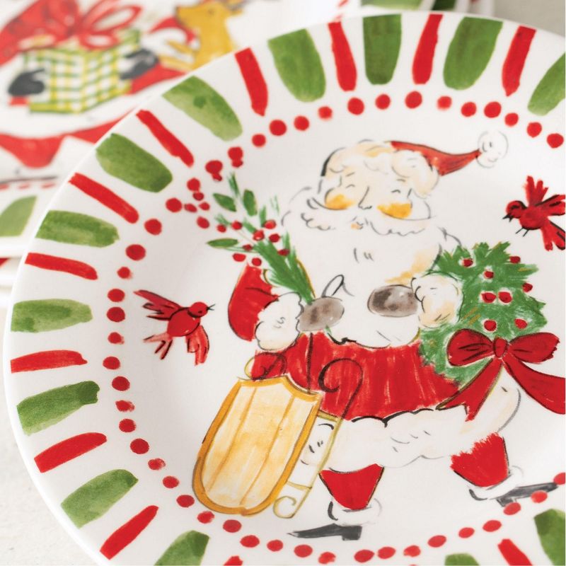 Queer Eye 6" 2pk Stoneware Queen Appetizer Plates