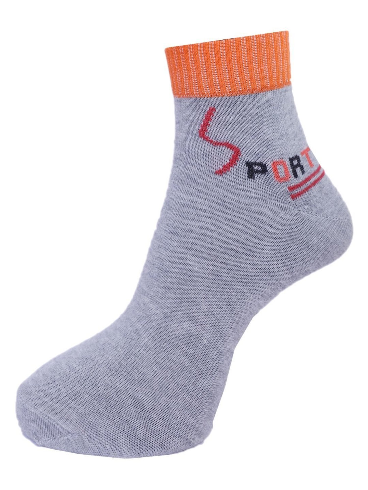 Dollar Multi Cotton Free Size Printed Socks - Pack of 3