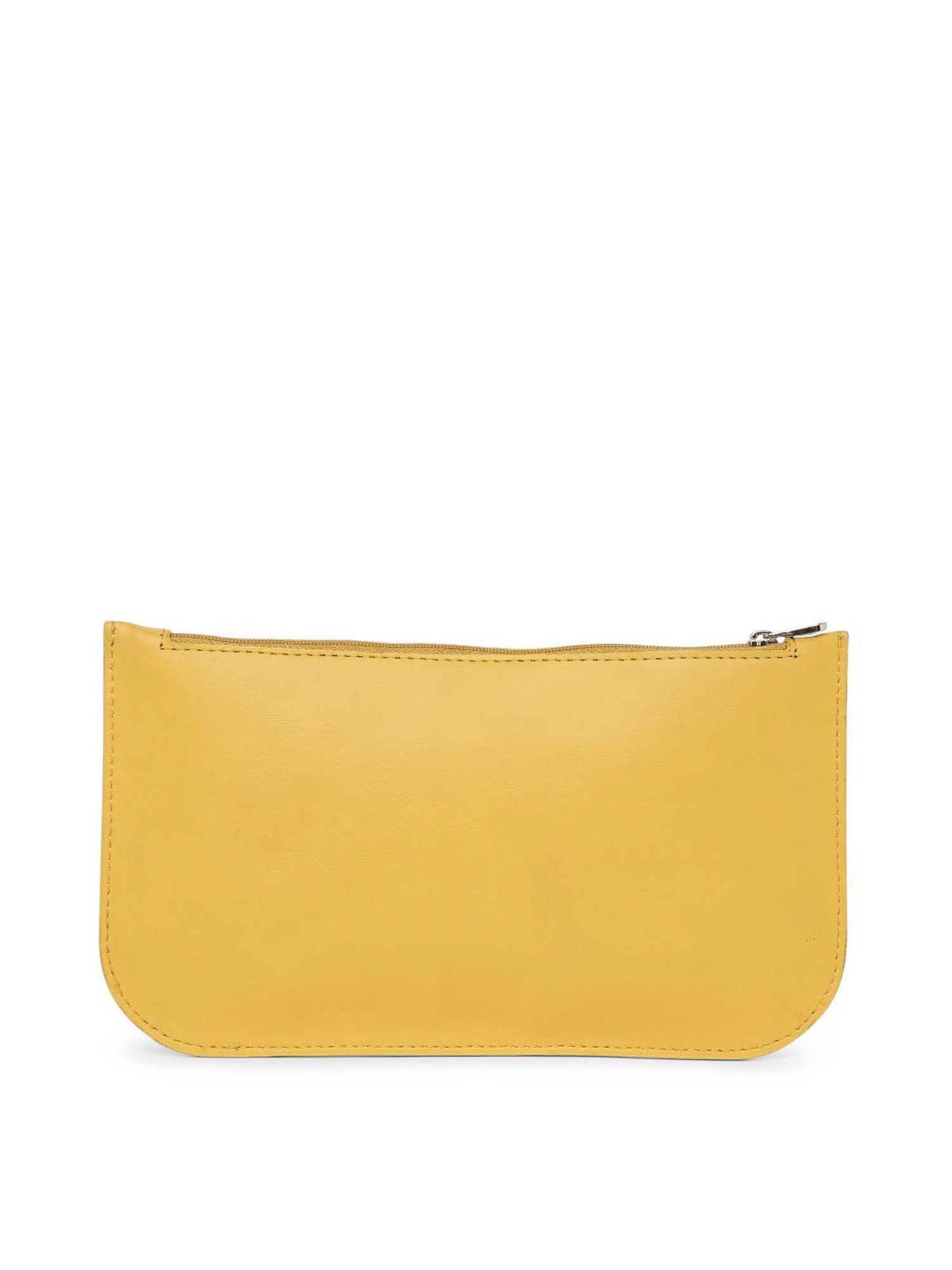 Eume Dragonfly Basil Green Leather Printed Tote Handbag with Pouch