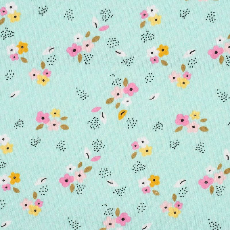 Baby Boys' Basic Muslin Hooded Towel - Cloud Island™ Mint/Aqua/White