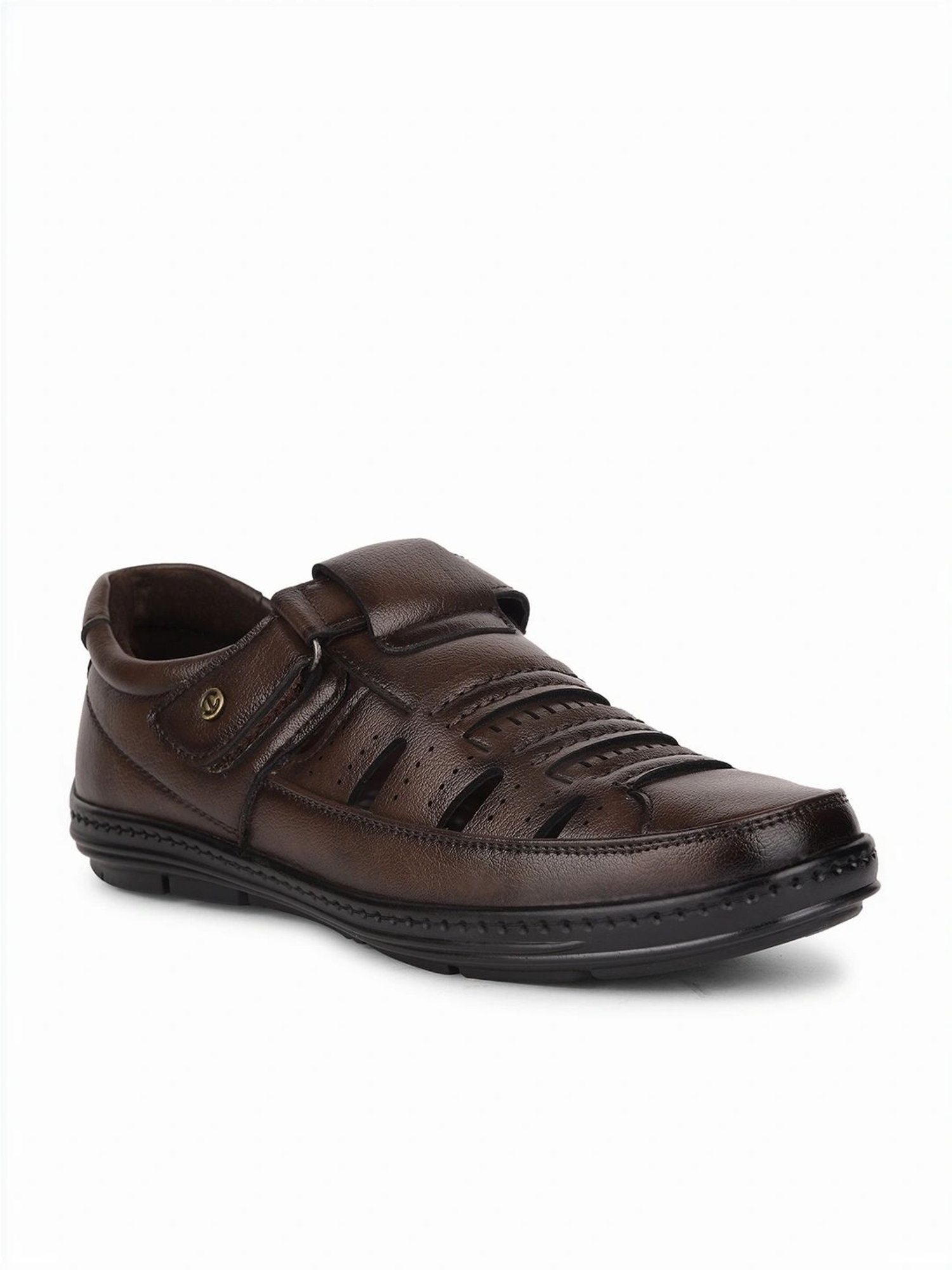 Healers by Liberty Men's Brown Fisherman Sandals