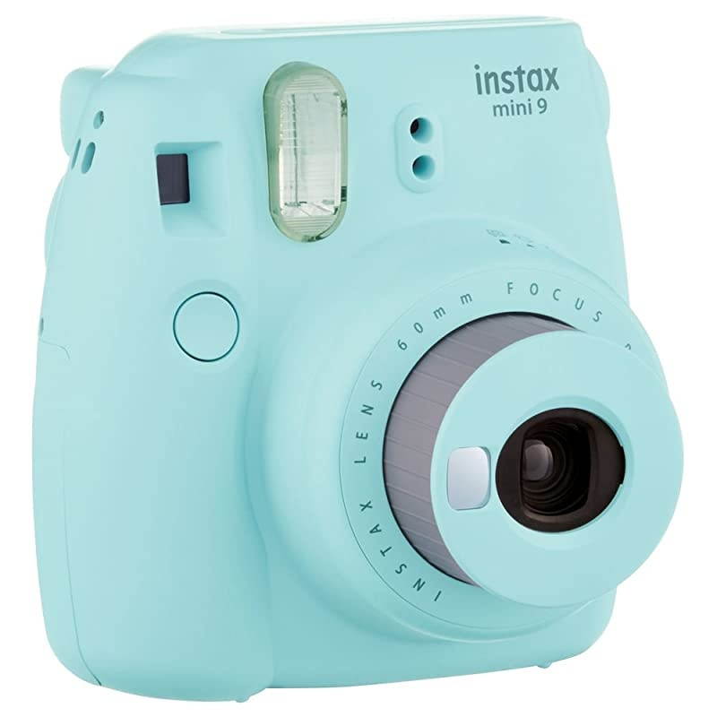 Instax Mini 9 Camera with Fuji Instant Film 40 Sheets amp Accessories Bundle Includes Case Filters Album Lens and More
