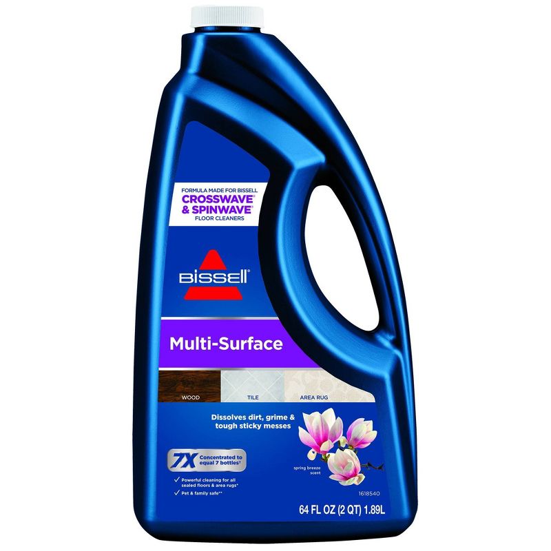 BISSELL 64 oz. CrossWave & SpinWave Multi-Surface Floor Cleaning Formula – 17891