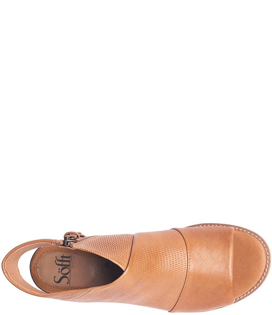 Sofft Natalia Perforated Leather Sandals