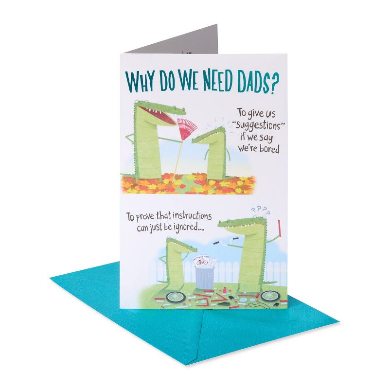 Father's Day Greeting Card 'Why Do We Need Dads'