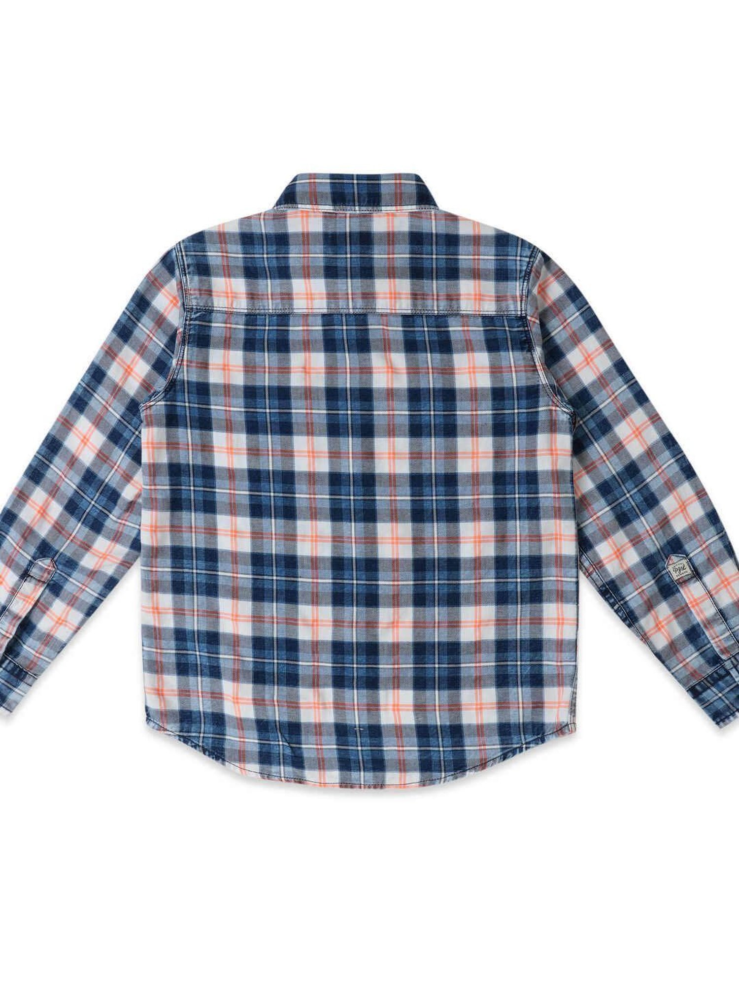 Pepe Jeans Kids Multicolor Checks Full Sleeves Shirt