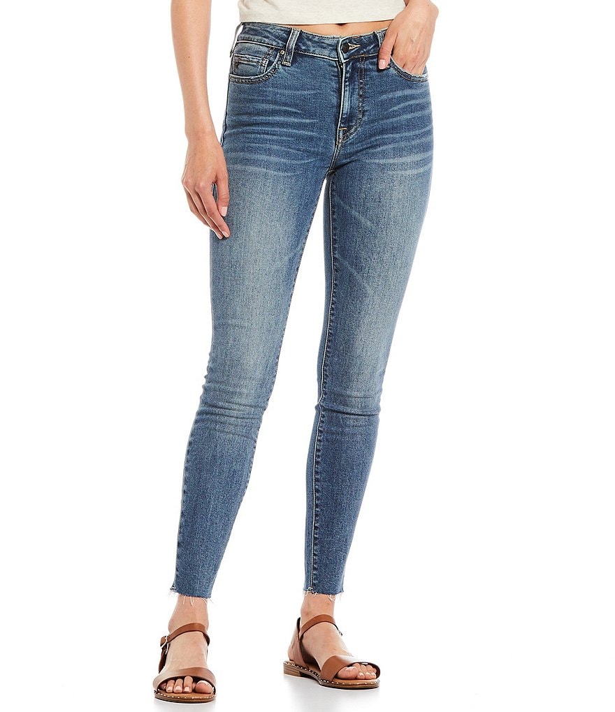 True Religion Halle Mid Rise Skinny Jeans