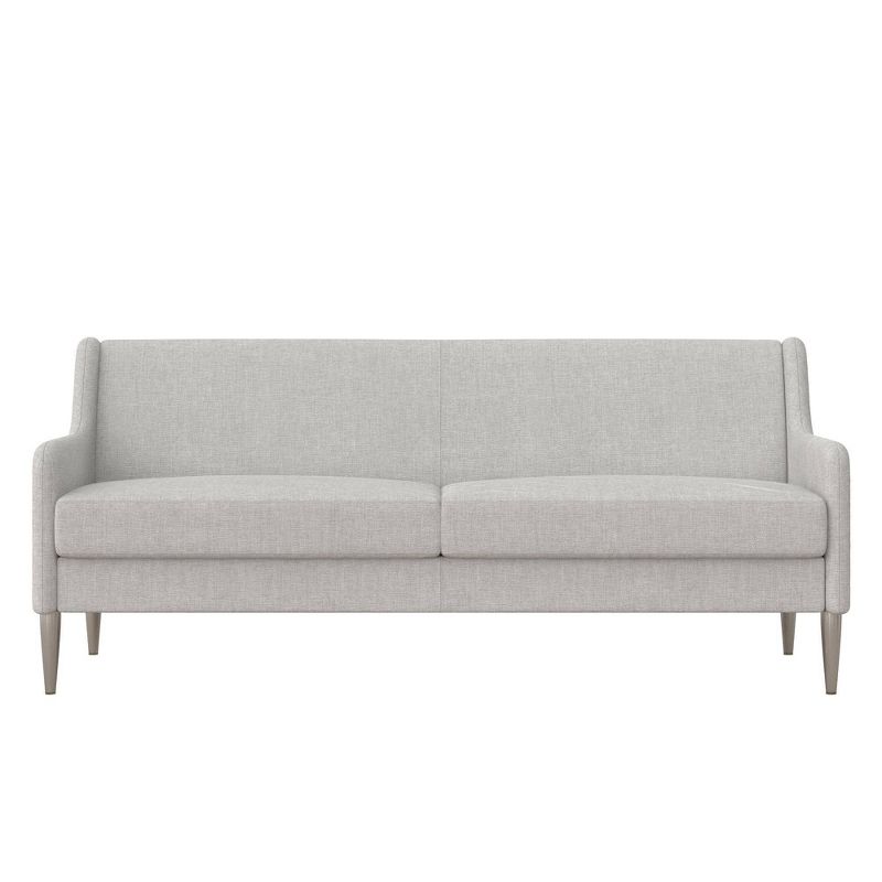 Virginia Modern Sofa Light Gray Linen - CosmoLiving by Cosmopolitan