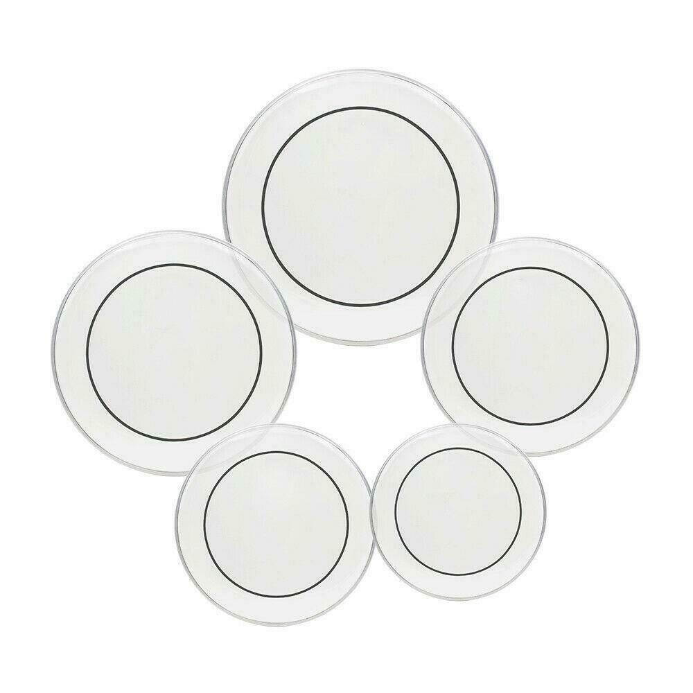 Clear PET Drum Head PrePack 22", 16", 14", 13", 12" Durable