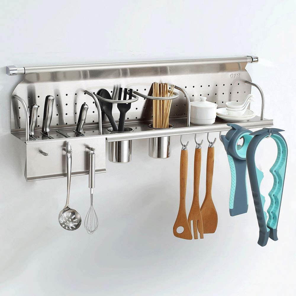 Jar Opener, 5 in 1 Multi Function Can Opener Bottle Opener Kit with Silicone Handle Easy to Use for Children, Elderly and Arthritis Sufferers (New blue)