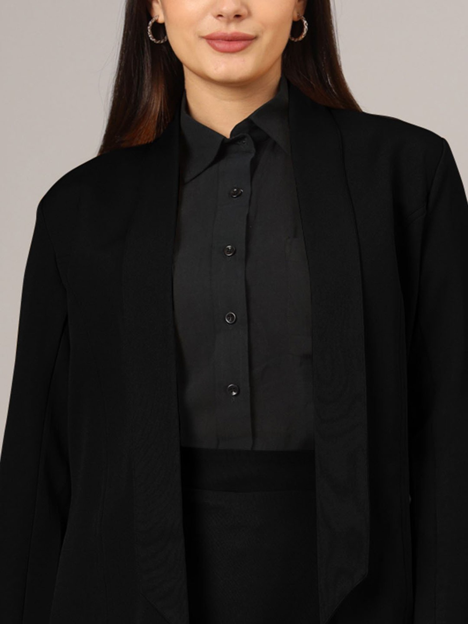 BRINNS Black Blazer With Skirt