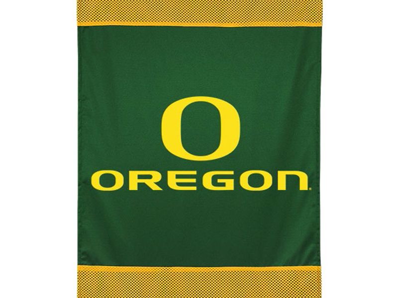 NCAA Wall Hanging College Team Logo Tapestry Accent - Oregon Ducks