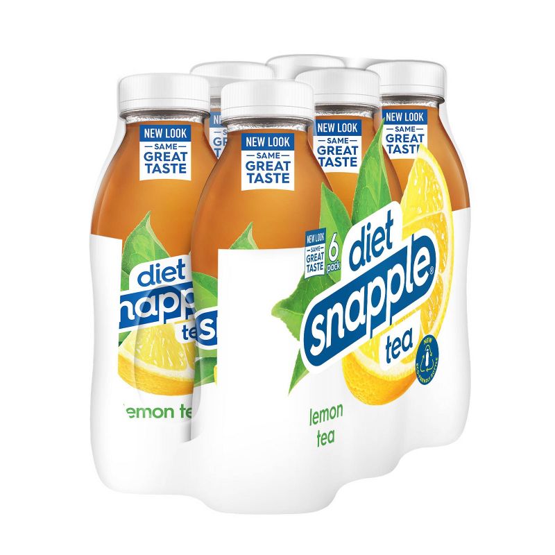 Diet Snapple Lemon Tea - 6pk/16 fl oz Bottles