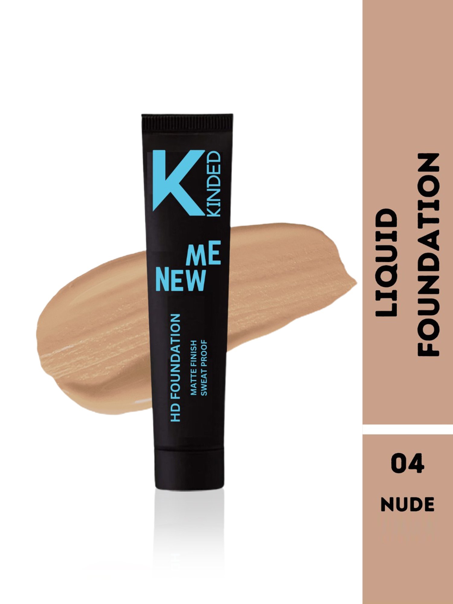 KINDED New Me HD Foundation 04 Nude - 30 ml