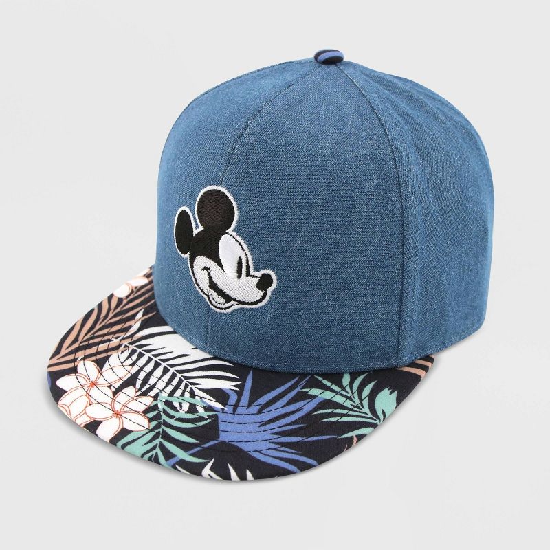 Boys' NASA Flat Brim Baseball Hat - Black