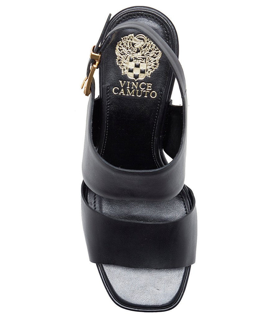 Vince Camuto Mareza 2 Studded Leather Platform Block Heel Sandals