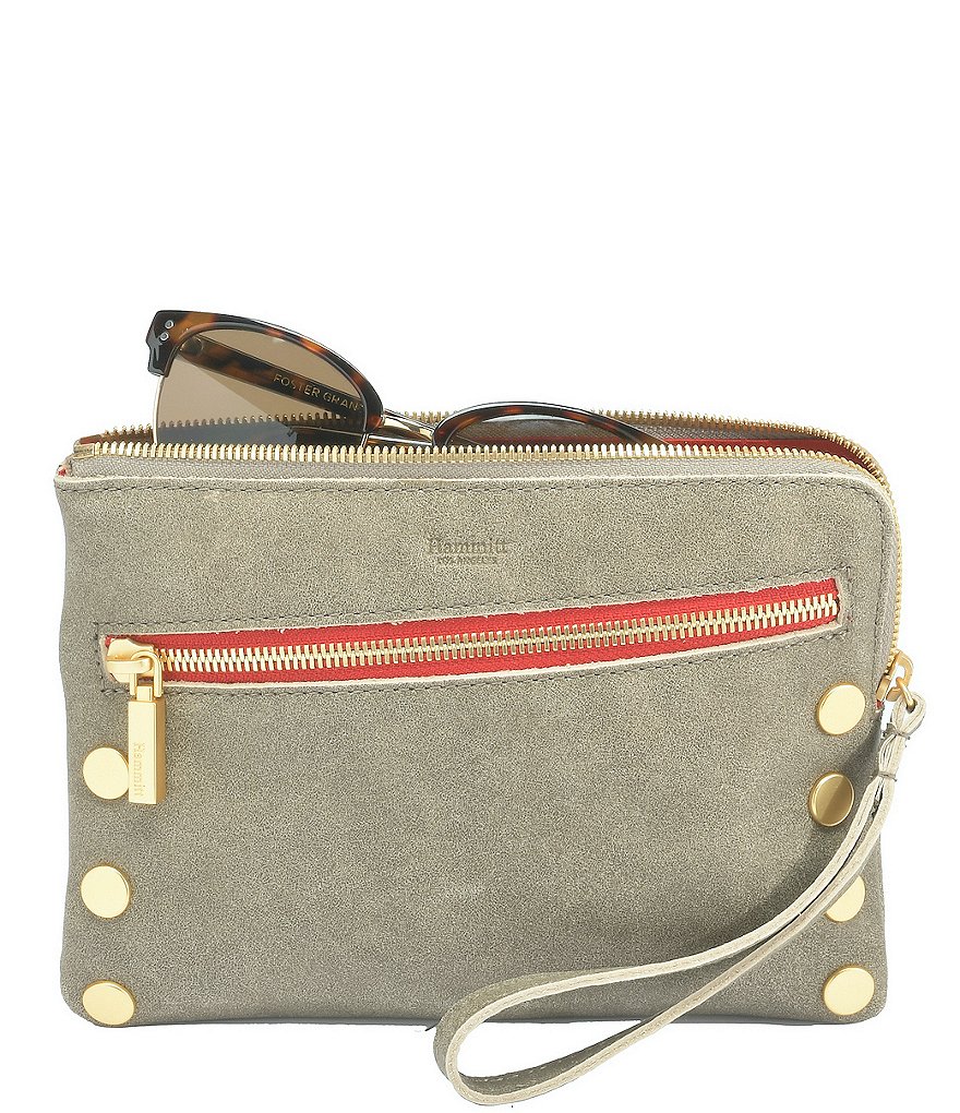 Etienne Aigner Adeline Signature Leather Wristlet Crossbody Bag