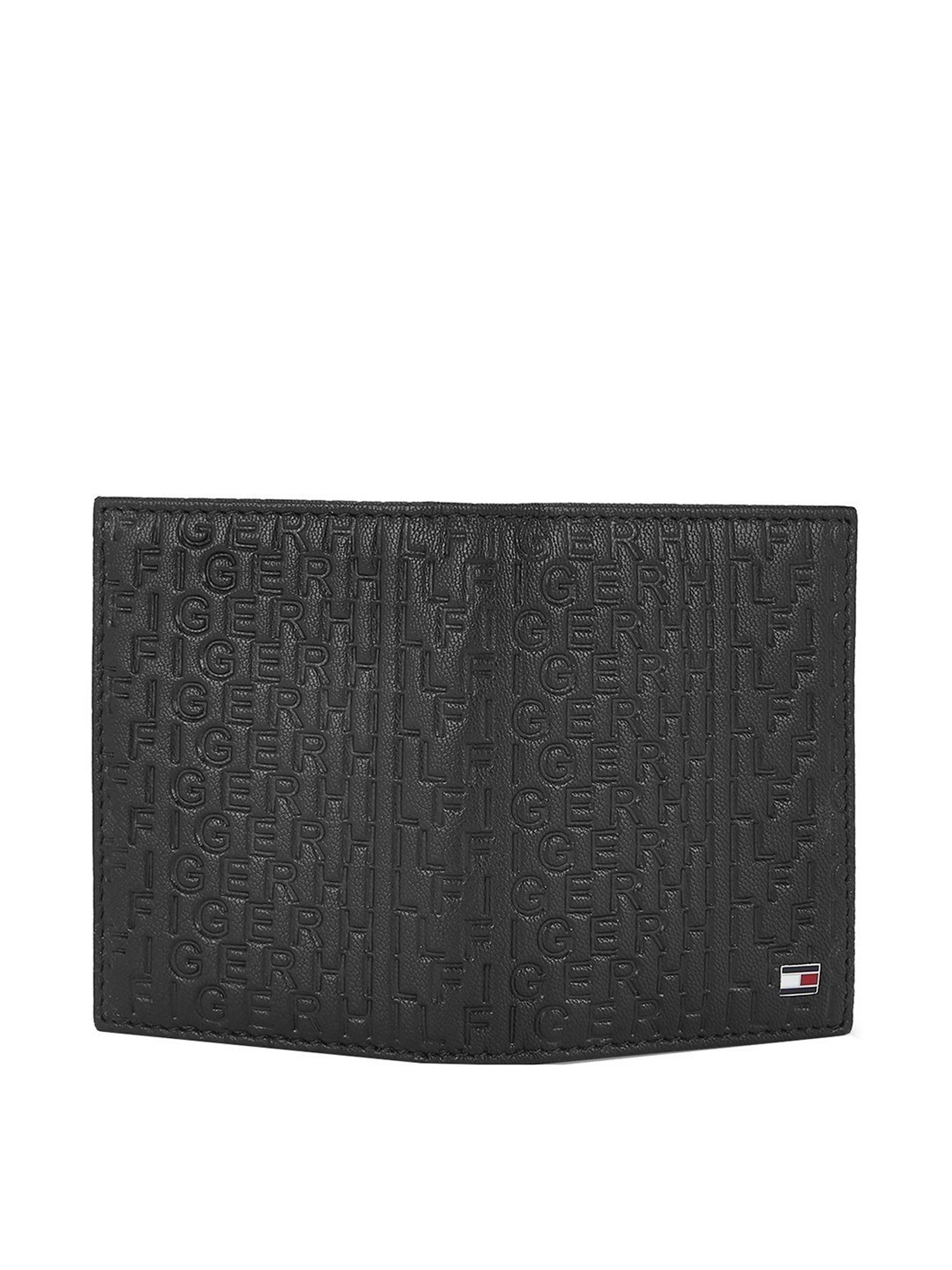 THE HOLISTIK Revival Black & Maroon Casual Leather Bi-Fold Wallet for Men