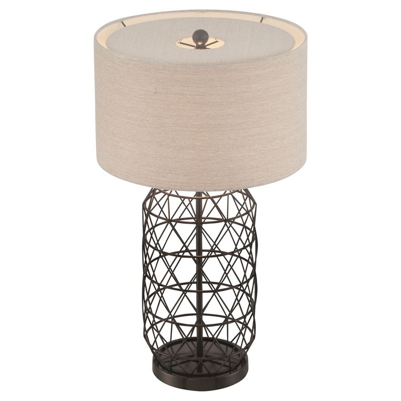 Cassiopeia Table Lamp Black  - Lite Source