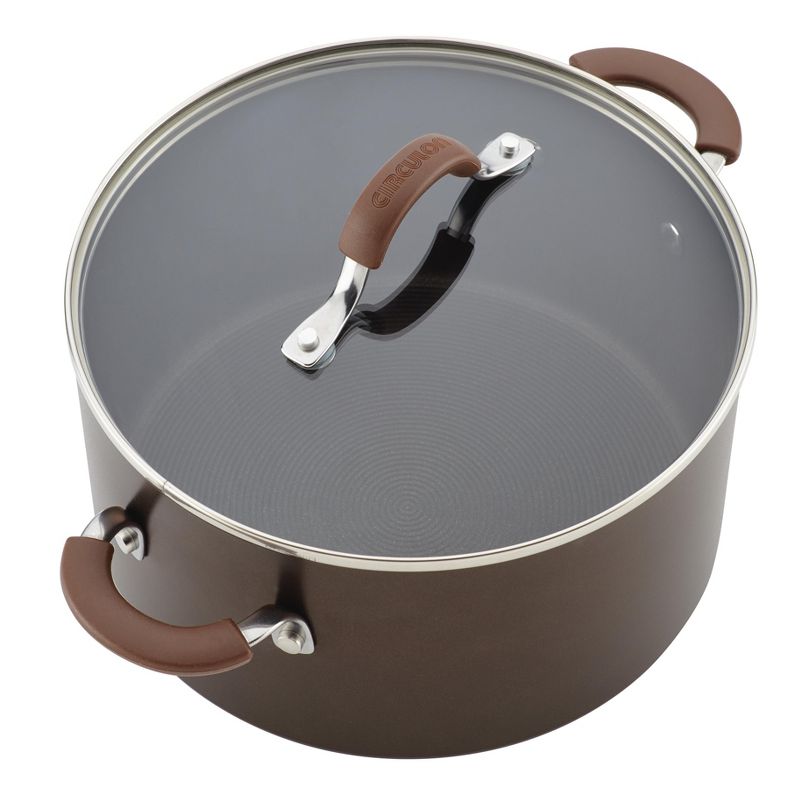 Circulon 10pc Hard Anodized Cookware Set Cocoa