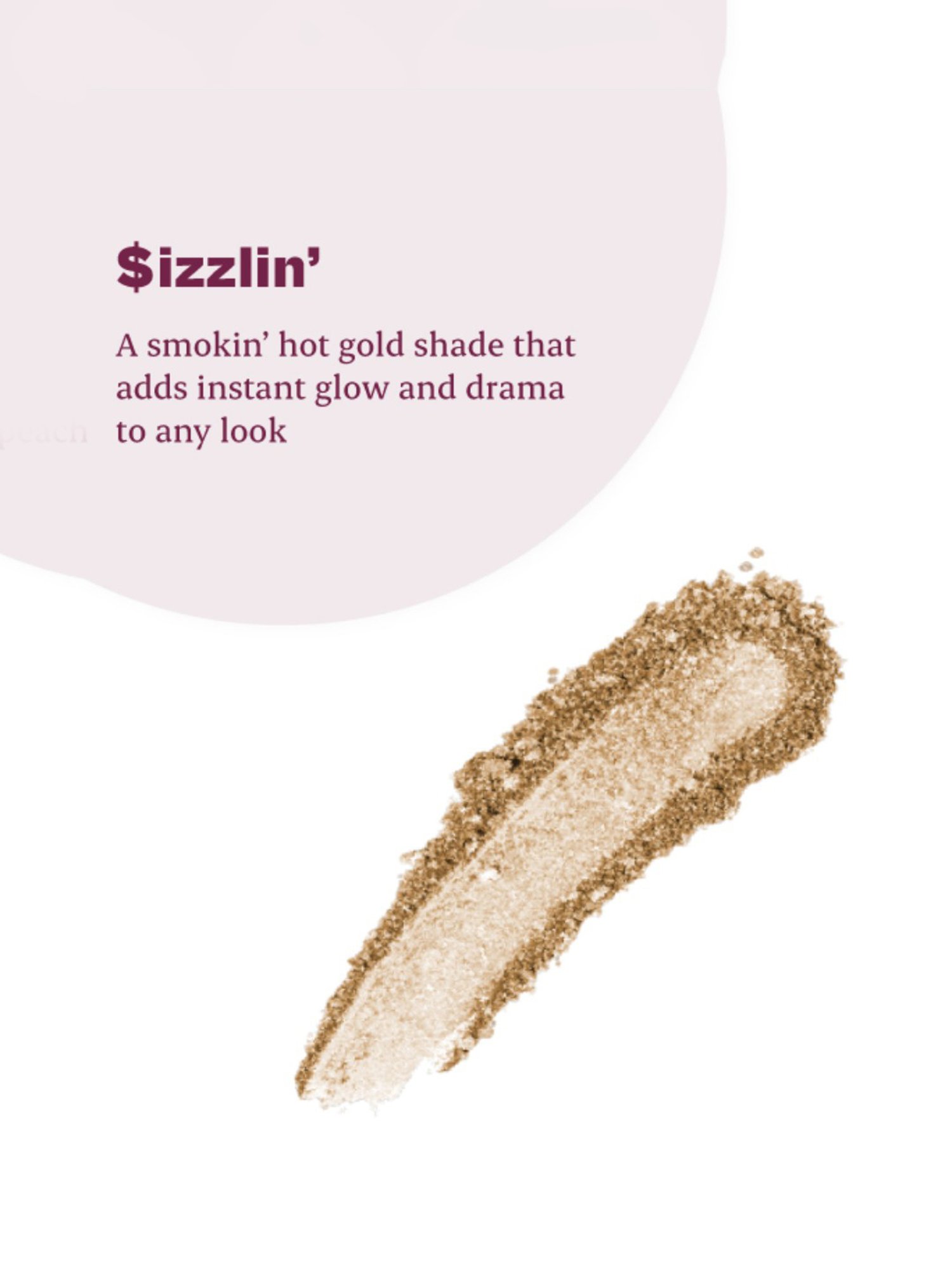 Typsy Beauty Cha Ching Highlighter Sizzlin Gold - 8 gm