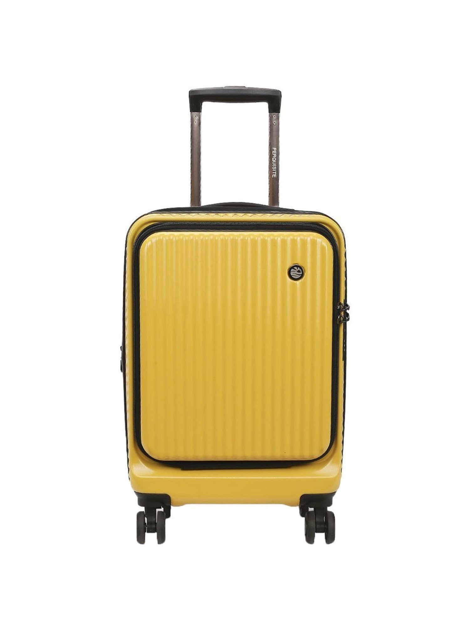 Perquisite Y2K Luxe Range Yellow Hard 20" Cabin Luggage