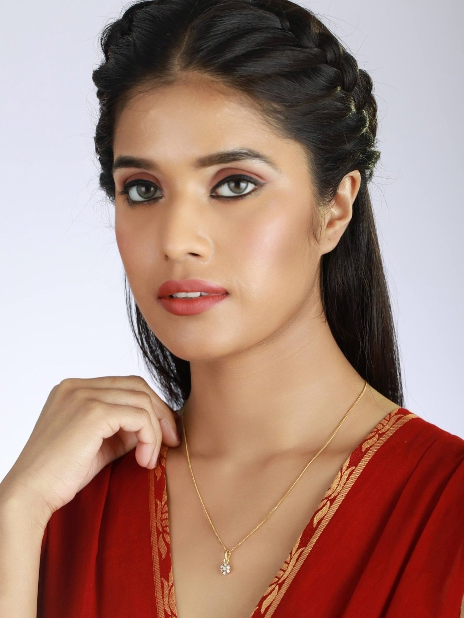 Bold By Priyaasi Men's Stylish Silver-Plated Dumbbell Pendant on a Trendy Chain