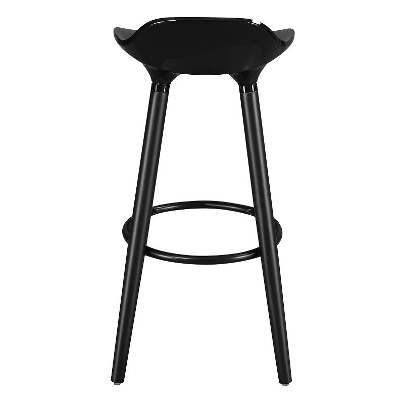Caroline Bar Stool Noir Black - Adore Decor