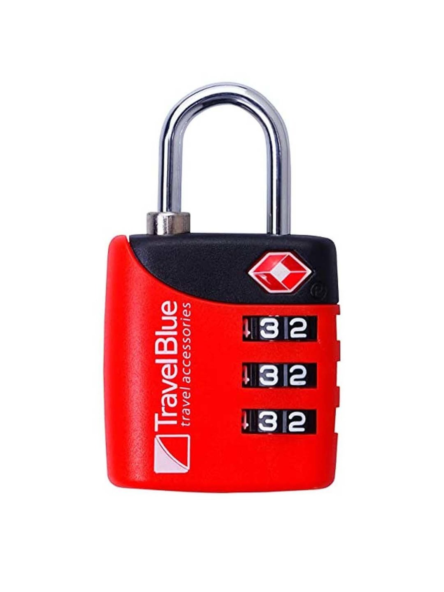 Travel Blue Red TSA Lock