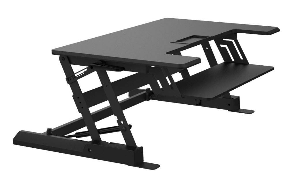 AVF FS1200CURCS-A up to 60" Silver Effect / Clear Glass Curved TV Stand