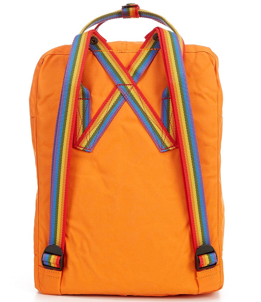 Fjallraven Kanken Rainbow Handle Backpack