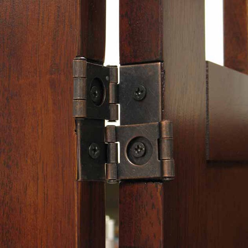 William Folding Screen - Antique Walnut - Winsome