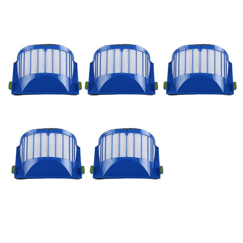 5Pcs HEPA Filter Replacement for IRobot Roomba 500 600 Series 536 550 551 620 650 Vacuum Cleaner Parts Accessories