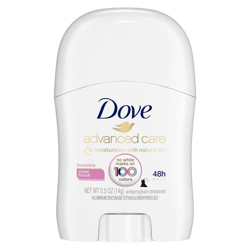 Dove Advanced Care Clear Finish Invisible Antiperspirant & Deodorant Stick - 0.5oz