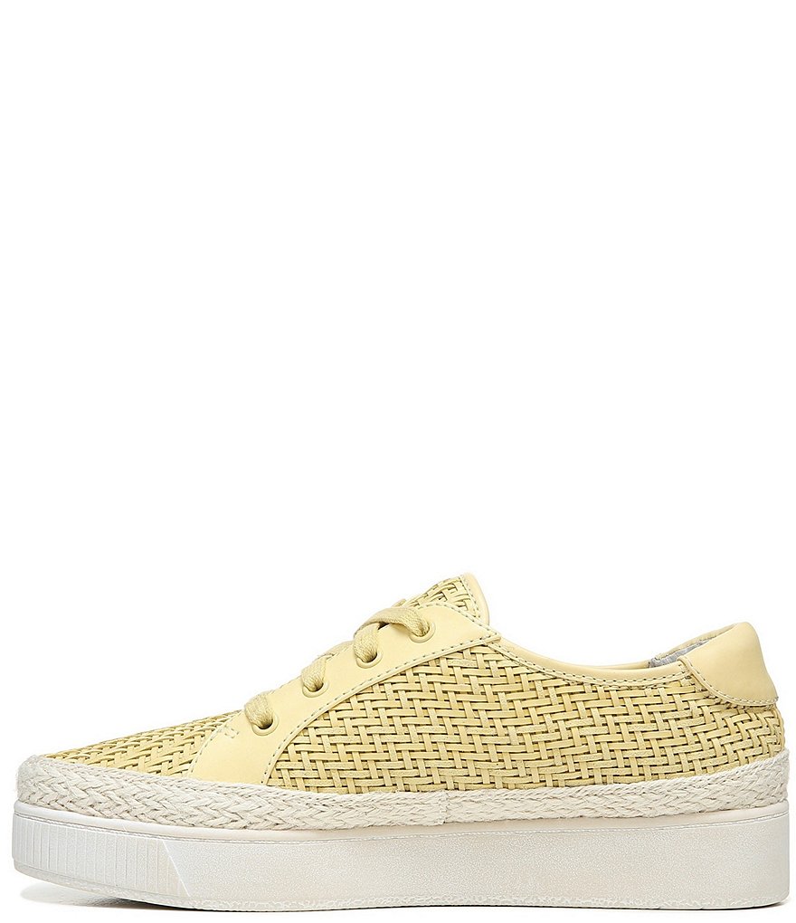 Franco Sarto Hyria Woven Lace-Up Platform Sneakers