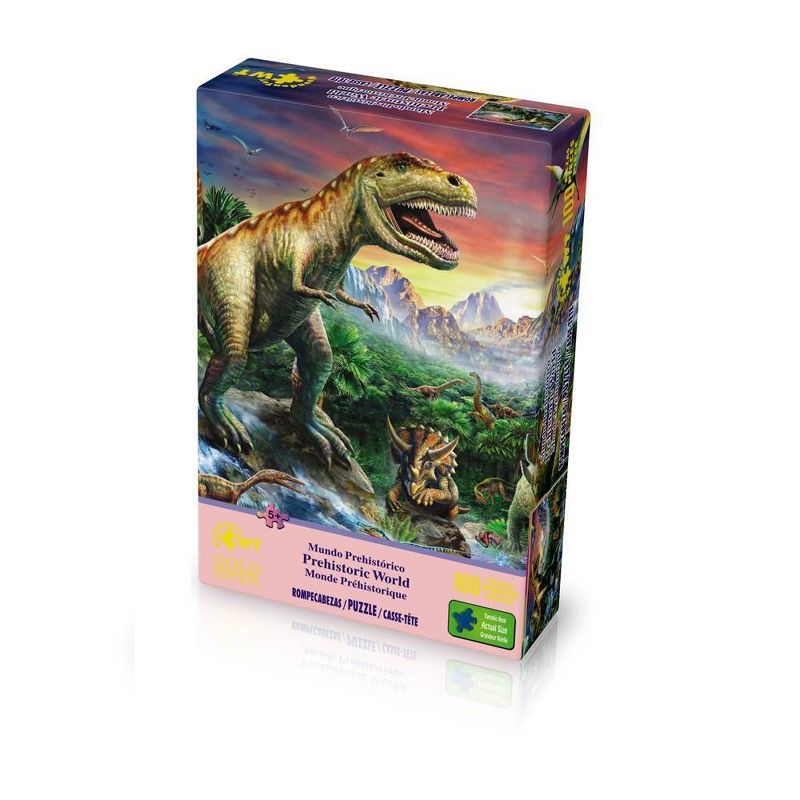 Wuundentoy Gold Edition: Prehistoric World Kids' Jigsaw Puzzle - 100pc